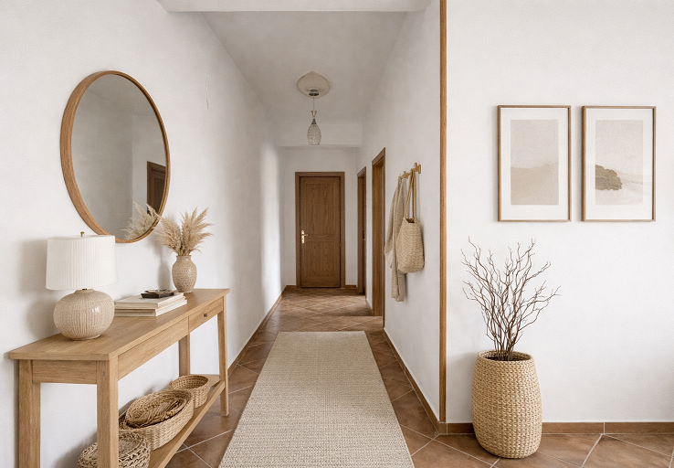 Couloir apres japandi